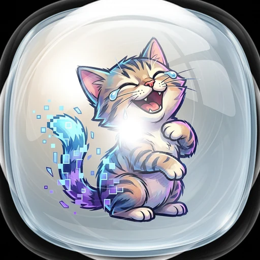 cat laugh meme 1