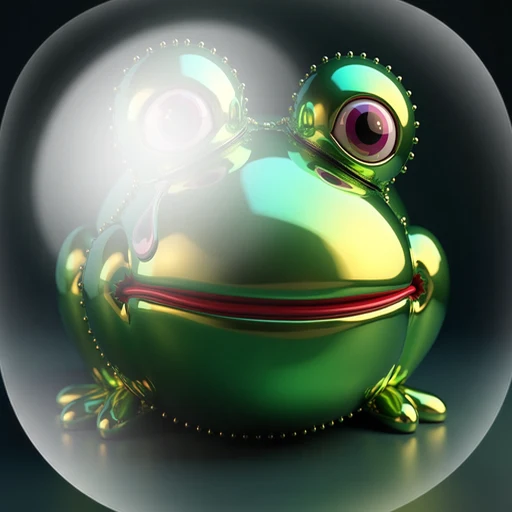 Crazy glitch frog