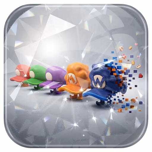 Mario, Luigi, Wario, Waluigi, Wawario And Wawaluigi