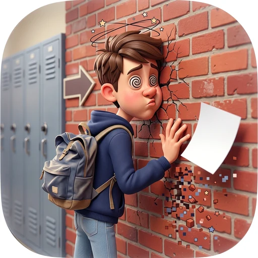You're Walking Down a Hallway... Brick Wall!