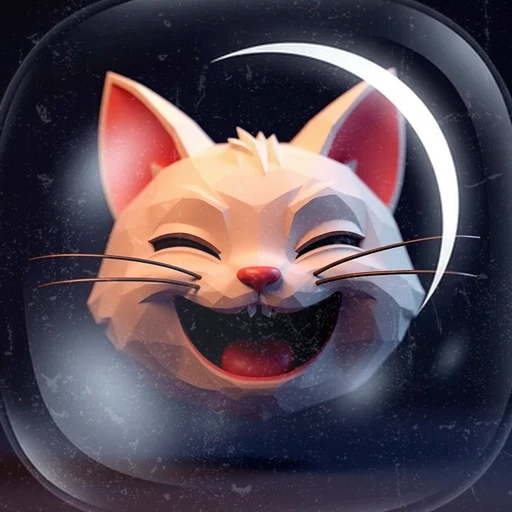 Cat laughing at you