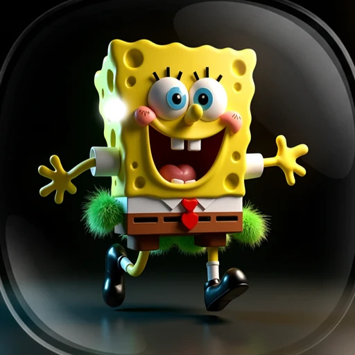 Spongebob - Grass Skirt Chase
