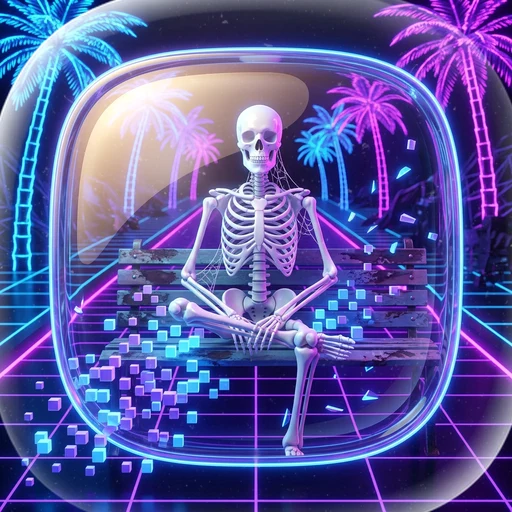Skeleton banging