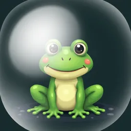 Crazy glitch frog