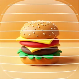 crazy hamburger