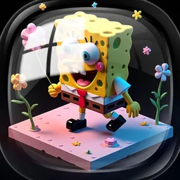spongebob walk