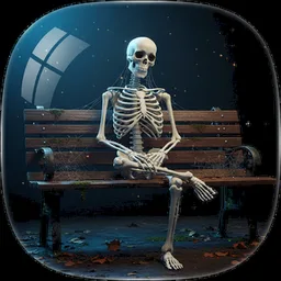 Spooky scary skeletons