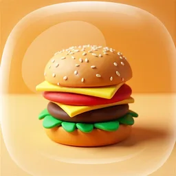 Burger did he say that his last name is burger