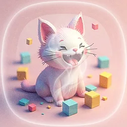 Cat laugh