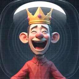 clash royale king cry