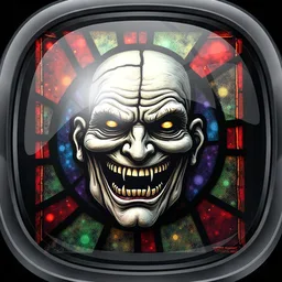 creepy door laugh