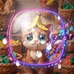 cry banana cat