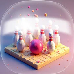 Flargus Bowling Pins Falling