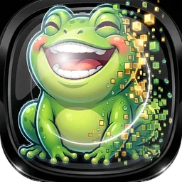 frog laughing meme