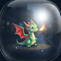 meme dragon baile saturado