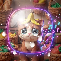 cry banana cat
