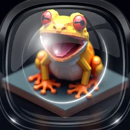 frog laughing meme