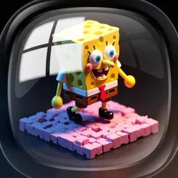 spongebob walk