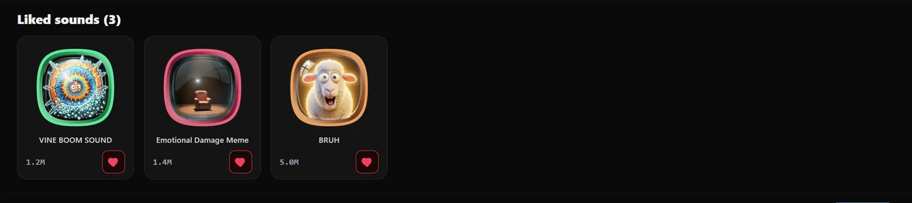 They pile up in your profile