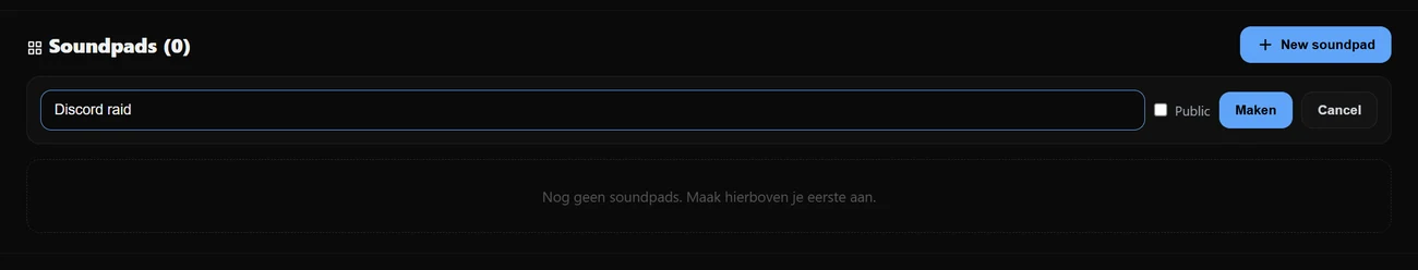 Maak een soundpad voor een moment